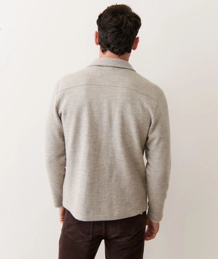 Marine Layer Mendocino Boiled Wool Overshirt