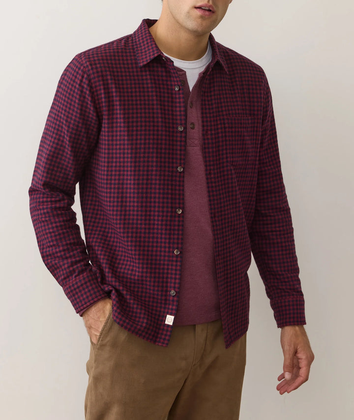 Marine Layer Tahoe Flannel Shirt