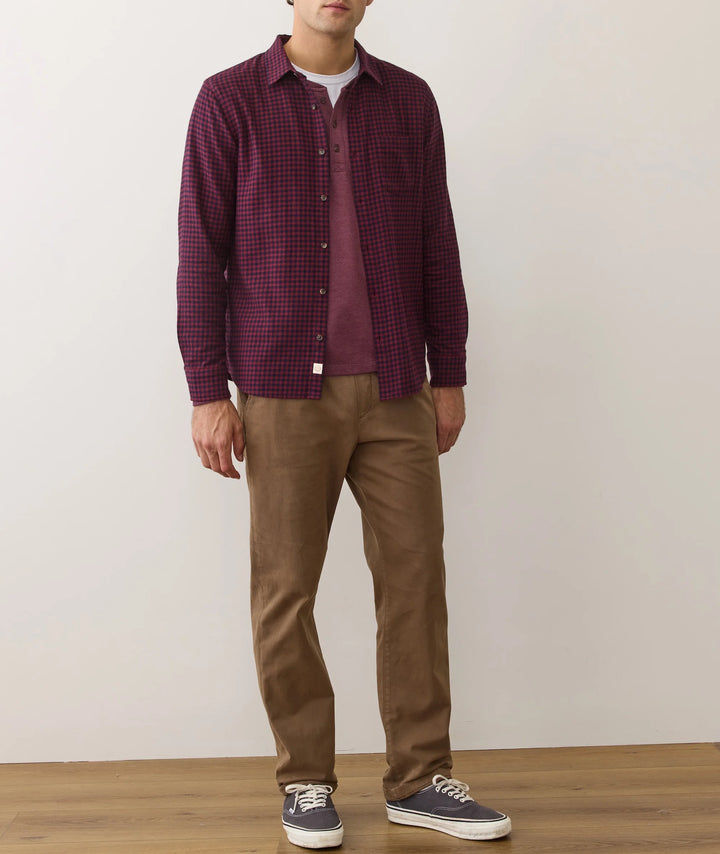 Marine Layer Tahoe Flannel Shirt