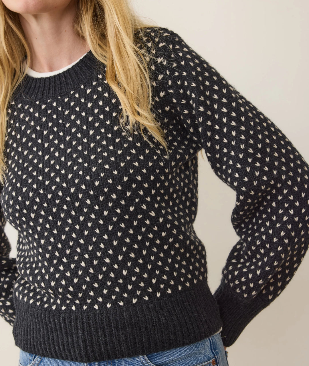 Marine Layer Alma Crewneck Sweater