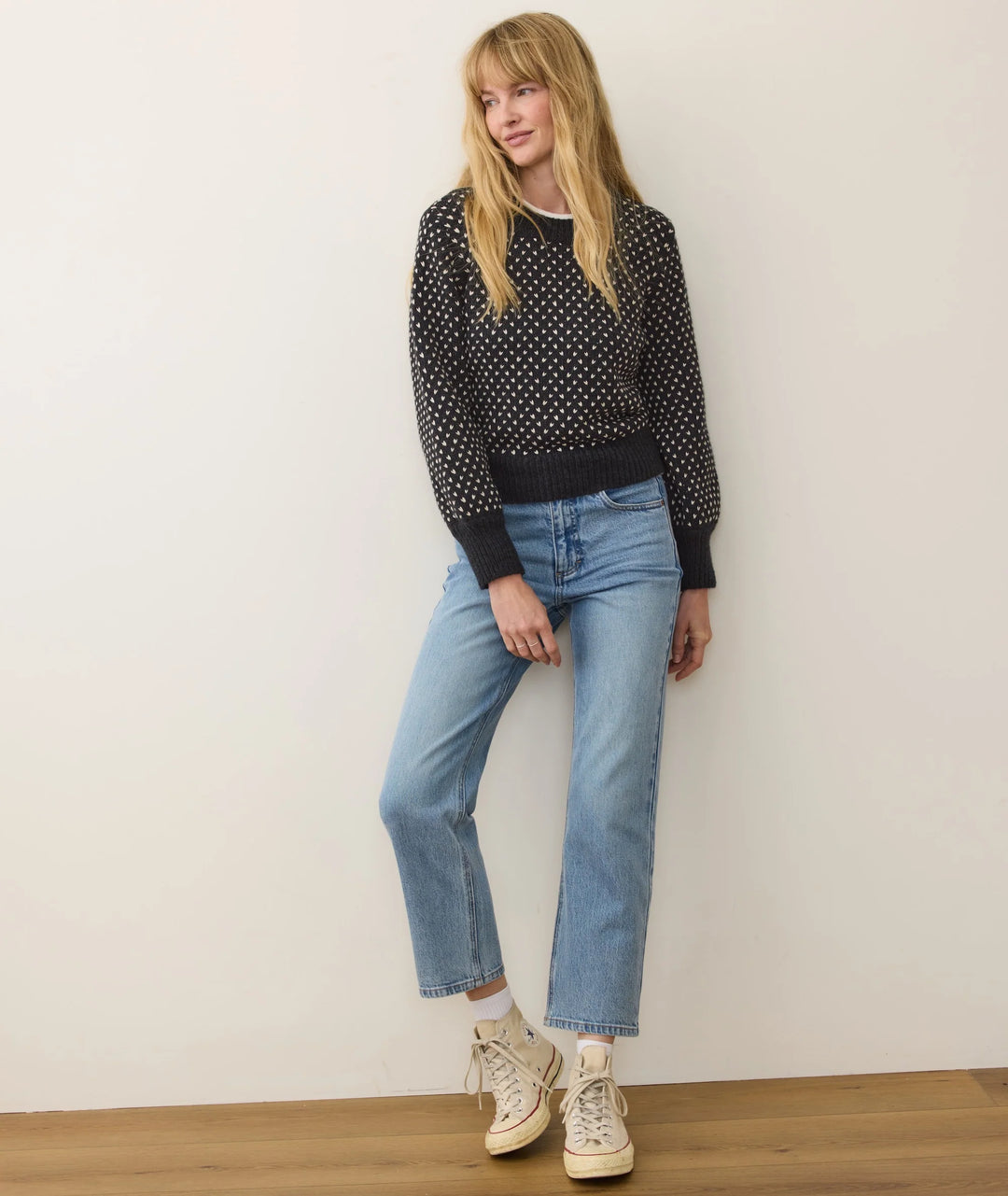 Marine Layer Alma Crewneck Sweater