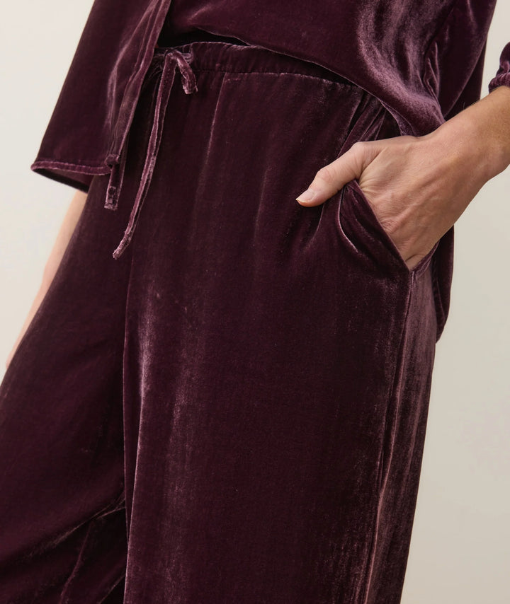 Marine Layer Bella Velvet Drawstring Pant