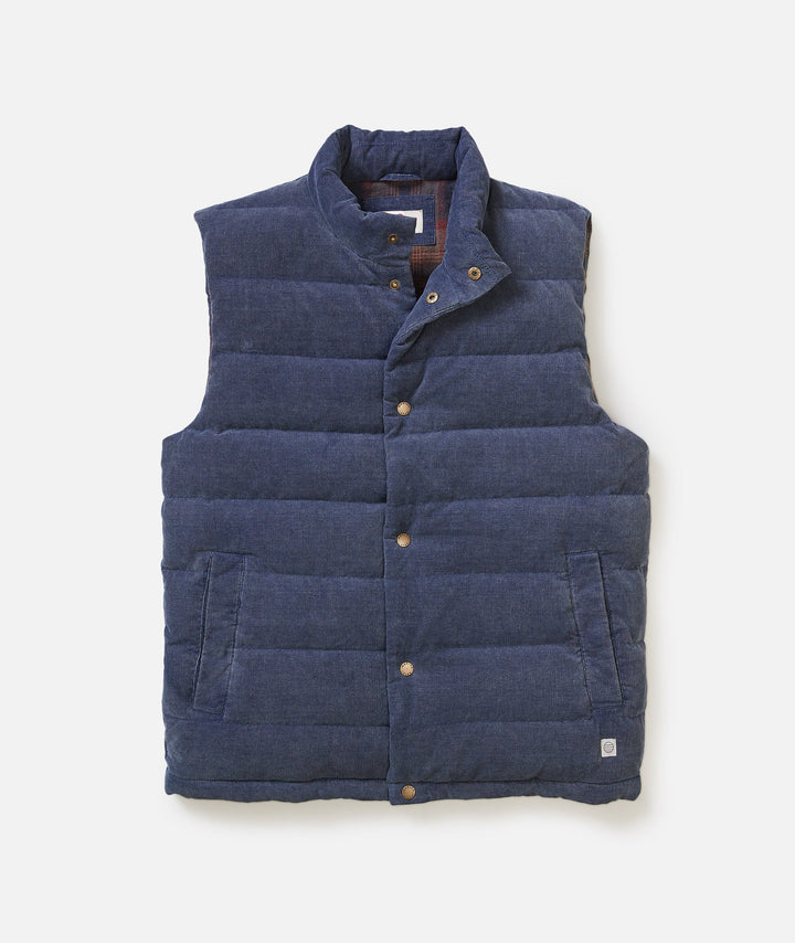 Marine Layer Palisades Cord Puffer Vest