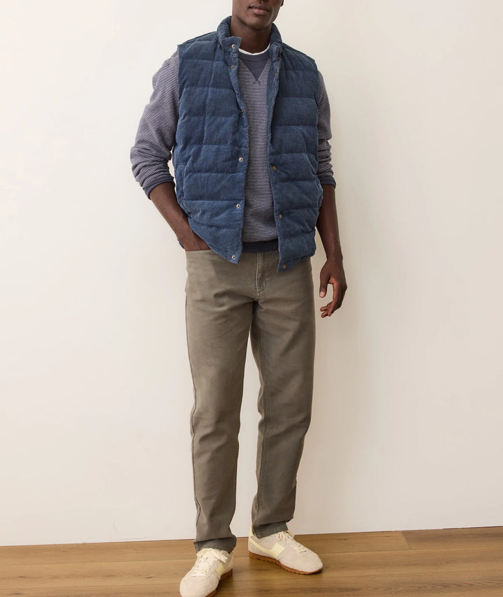 Marine Layer Palisades Cord Puffer Vest