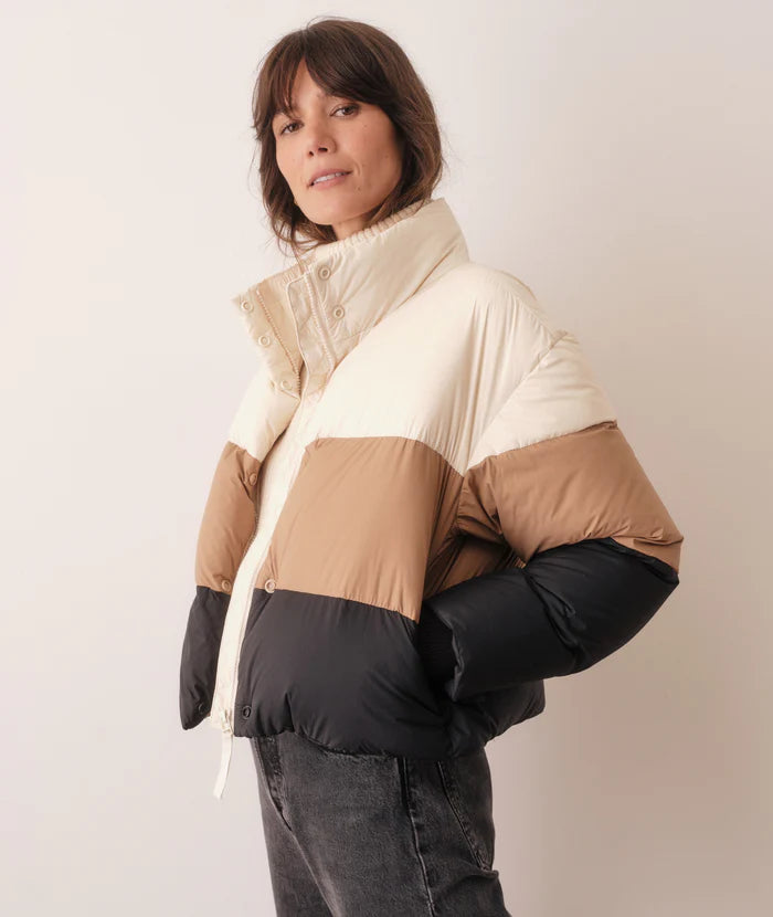 Marine Layer Gia Crop Puffer Jacket