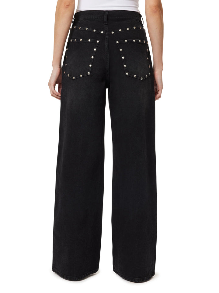 Habitual Gemma Wide Leg Studded Jeans