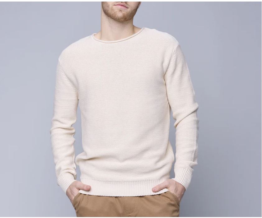 Hedge Textured Roll Neck Sweater