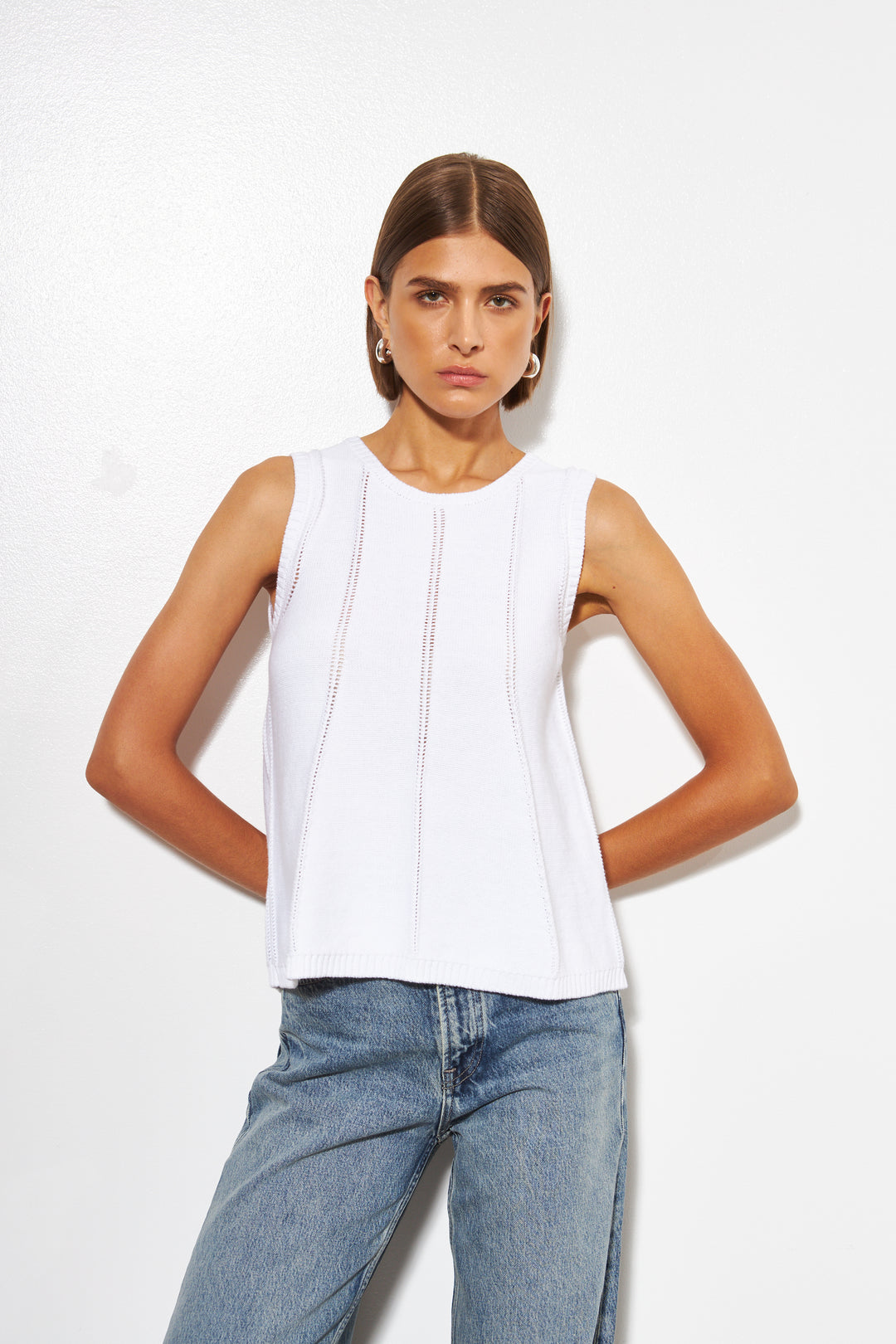 Line Lolly Sleeveless Sweater