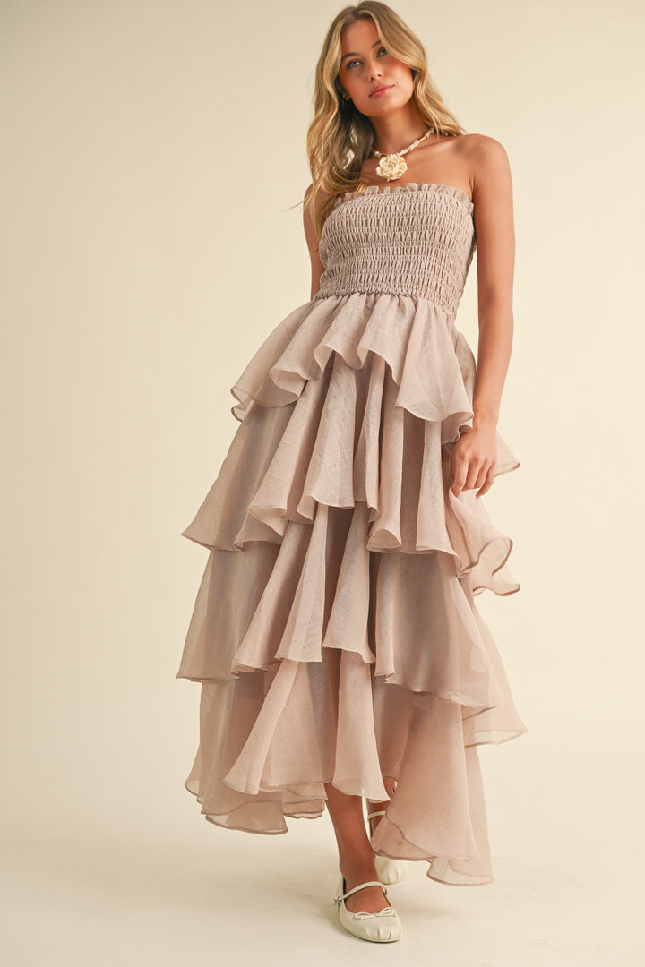 Klesis Layered Maxi Dress