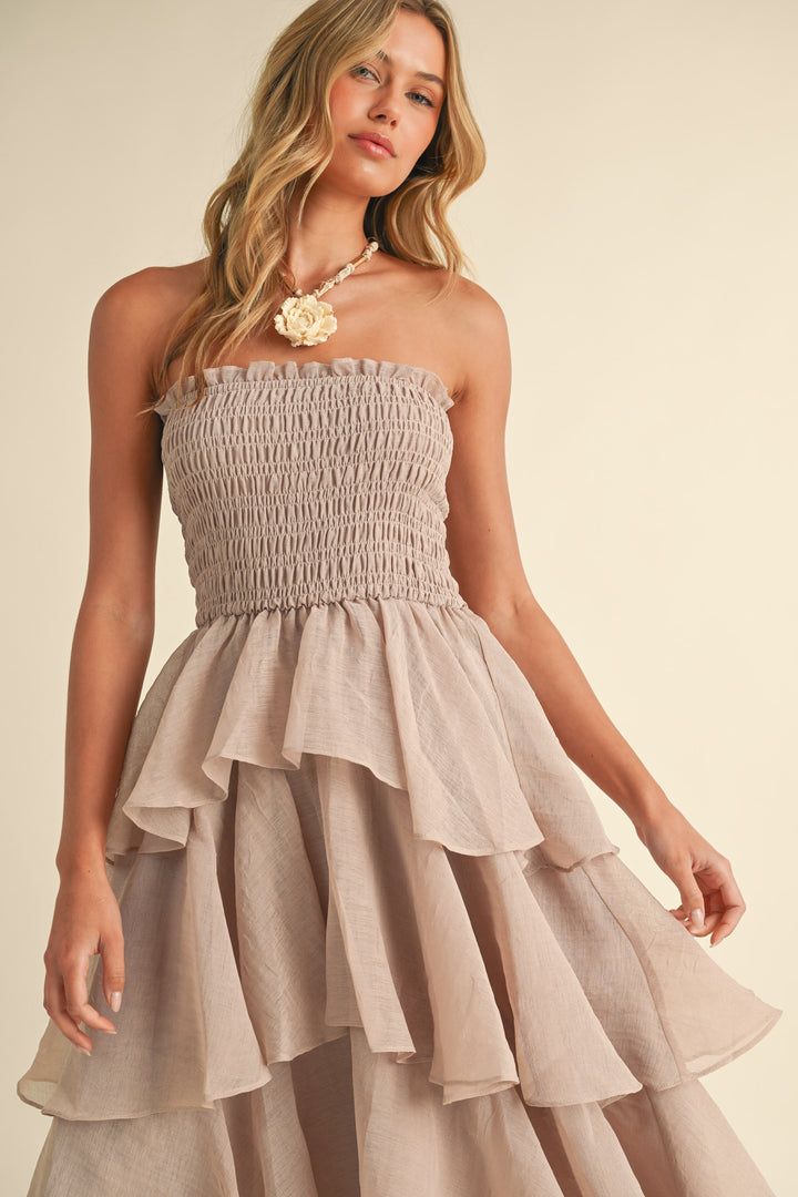 Klesis Layered Maxi Dress