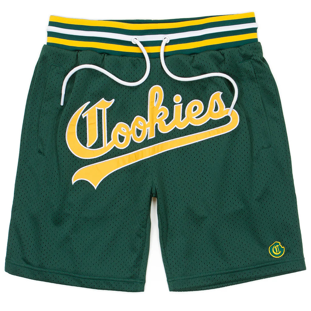Cookies Ivy League Mesh Short With Twill Applique