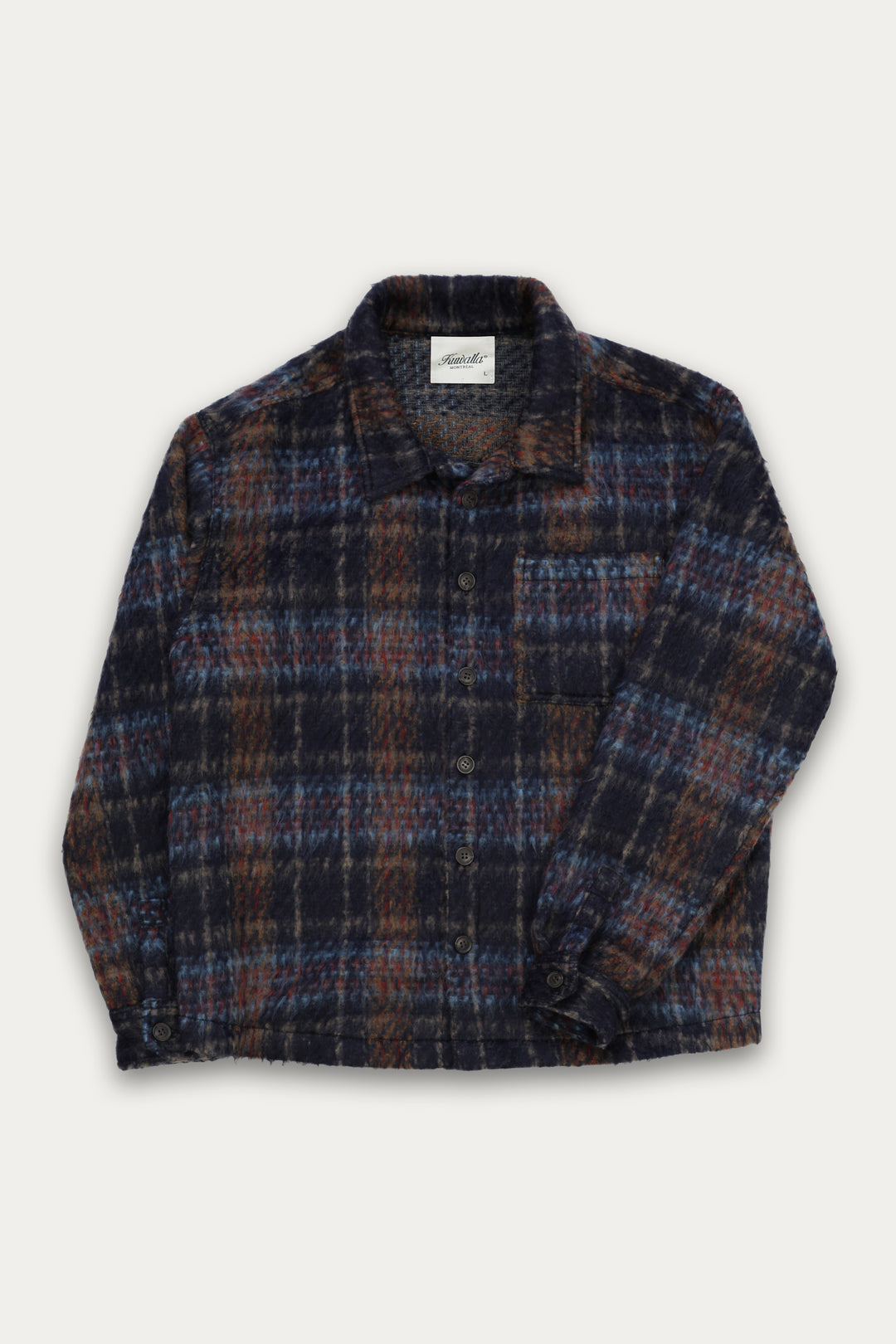 Kuwalla Faux Mohair Overshirt