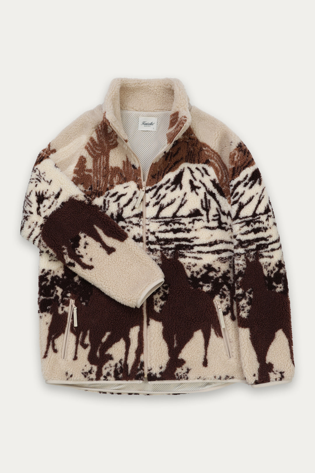 Kuwalla Printed Sherpa Fleece