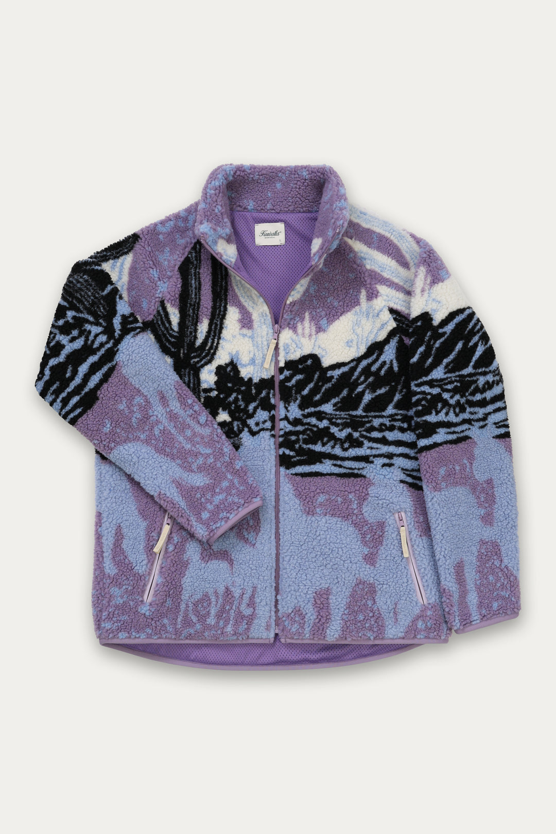 Kuwalla Printed Sherpa Fleece
