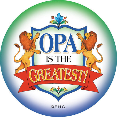 Dale's Exclusive Opa Is The Greatest Button