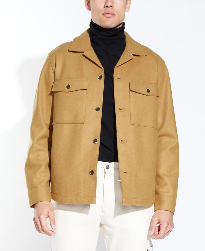 Civil Society Grissom Relaxed Collar Shirt Jacket