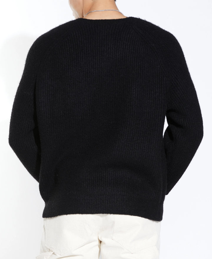 Civil Society Curtis Oversized Brushed Knit Raglan Sweater