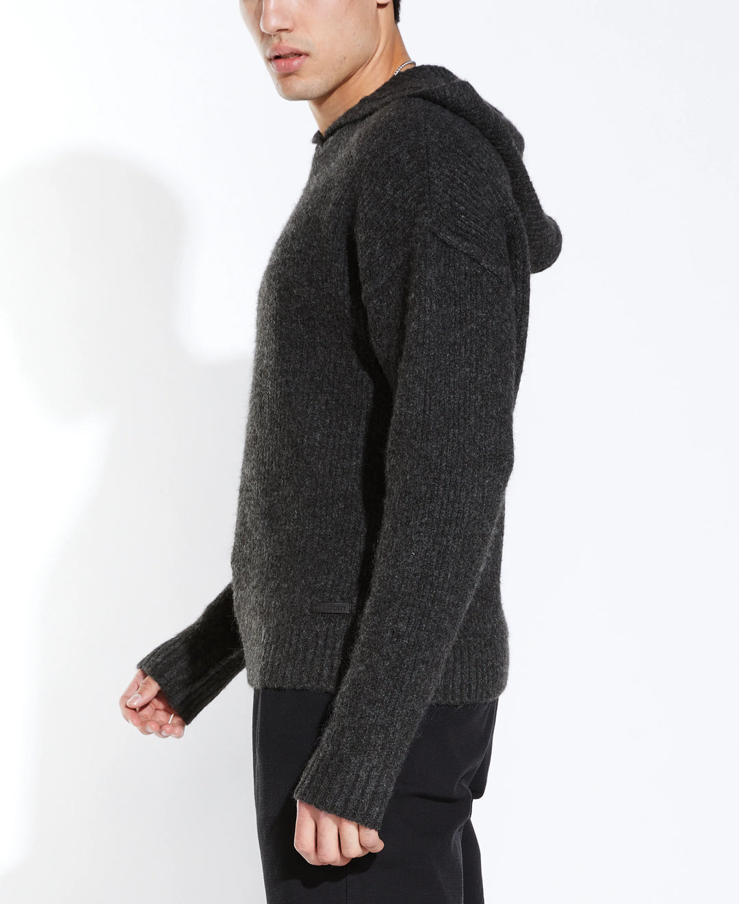 Civil Society Avery Oversized Brushed Knit Sweater Hoodie