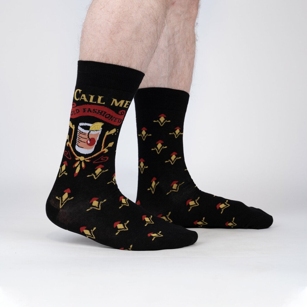 Sock It To Me Men's Crew: Call Me Old Fashioned