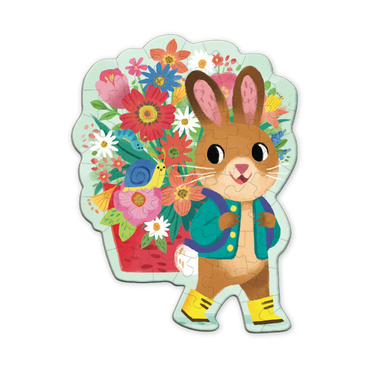 Chronicle Books Bunny Bouquet Scratch Sniff Mini Puzzle