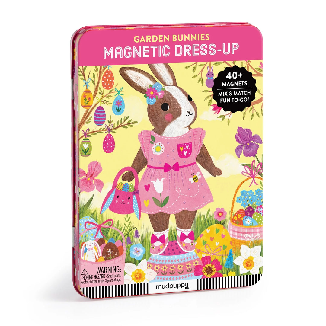 Chronicle Books Garden Bunnies Magnetic Dress-up