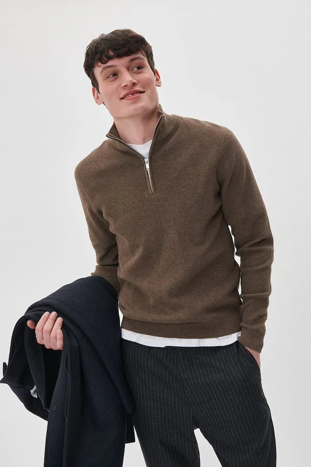 Matinique MAlagoon Quarter Zip Sweater