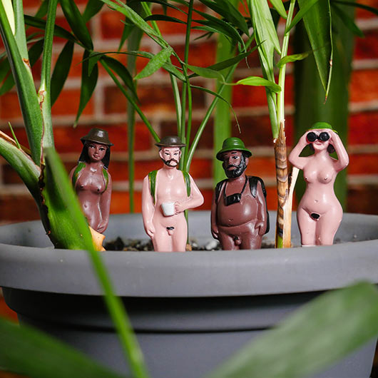 Gift Republic Naked Ramblers Planters