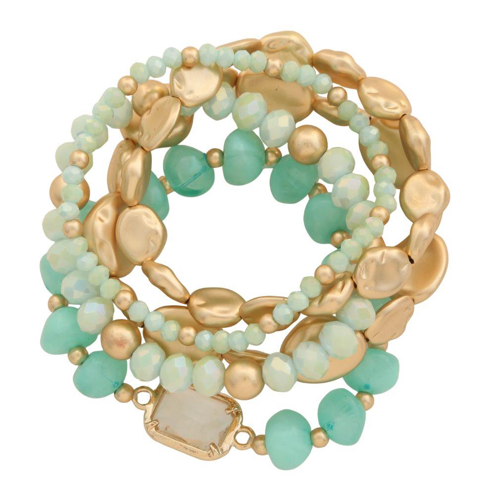 Joia Mixed Bead Bracelet Set