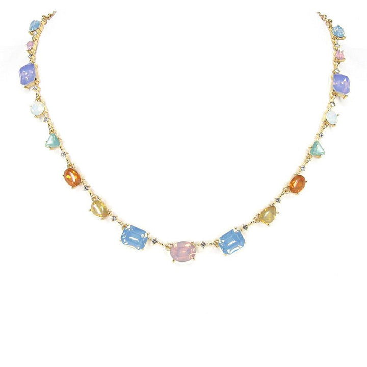 Joia Multi Shaped Rhinestone Necklace