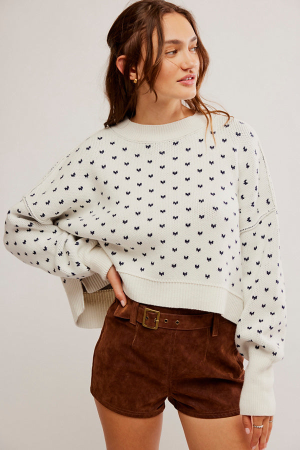 Free People Pattern Easy Street Crop