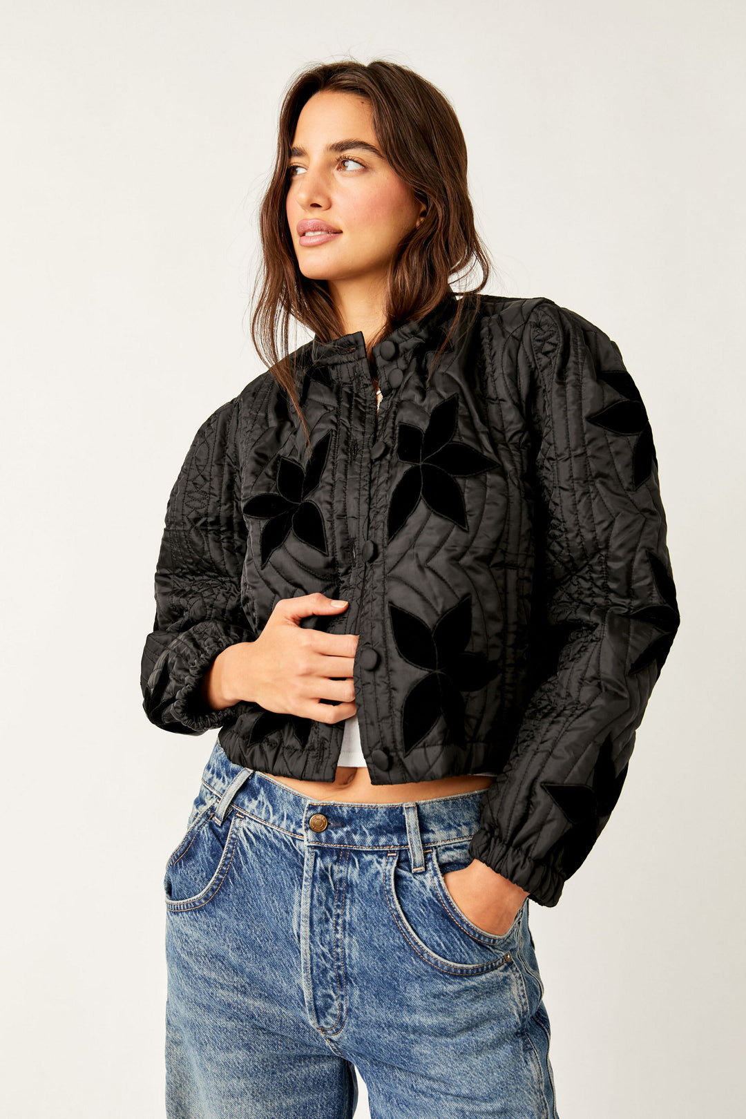 Free People Quinn Quilted Jacket