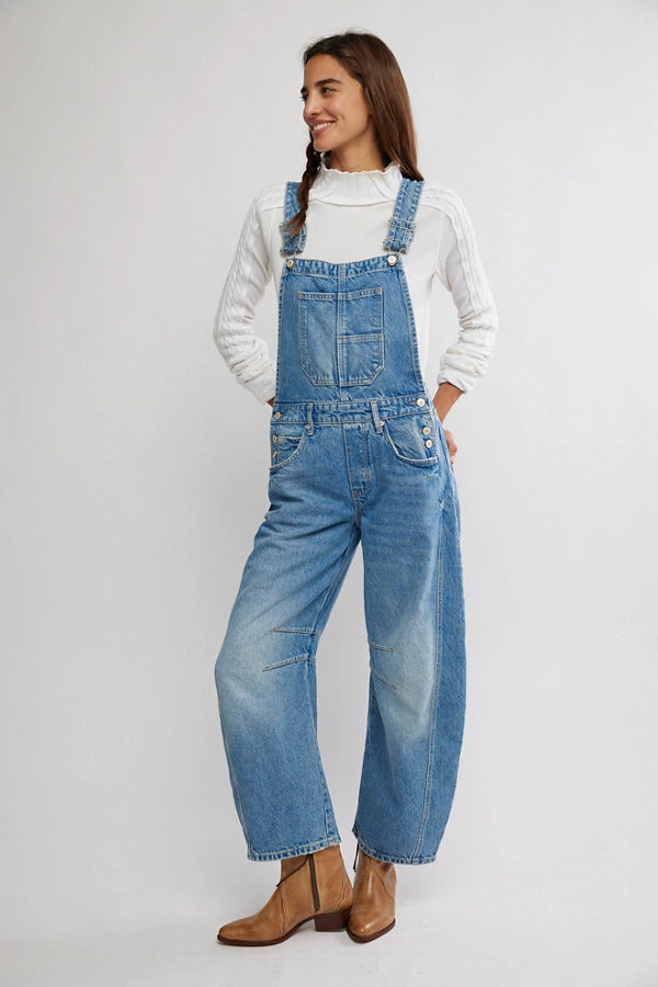Free People Good Luck Overall