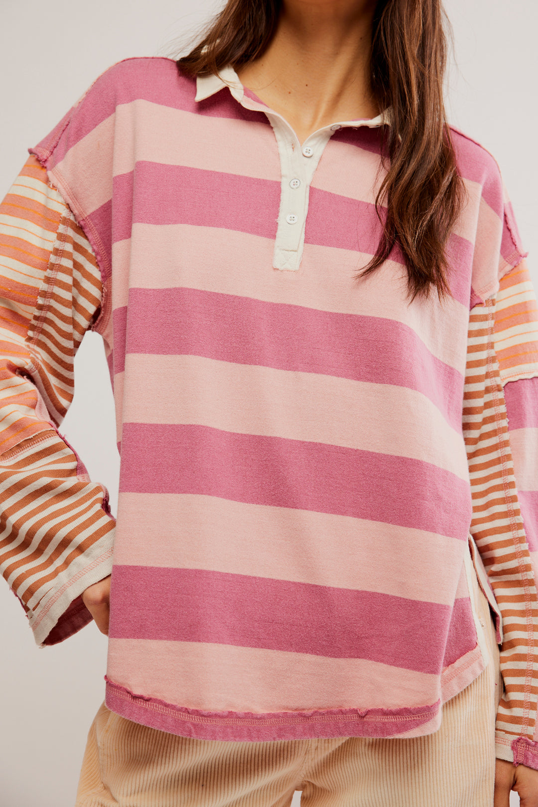 Free People Aster Stripe Tee