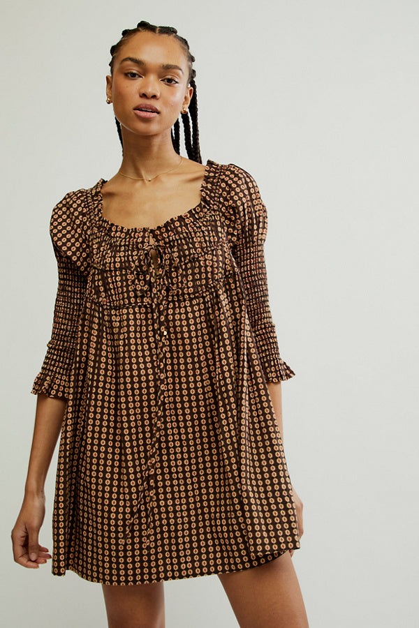 Free People Star Dip Mini Dress