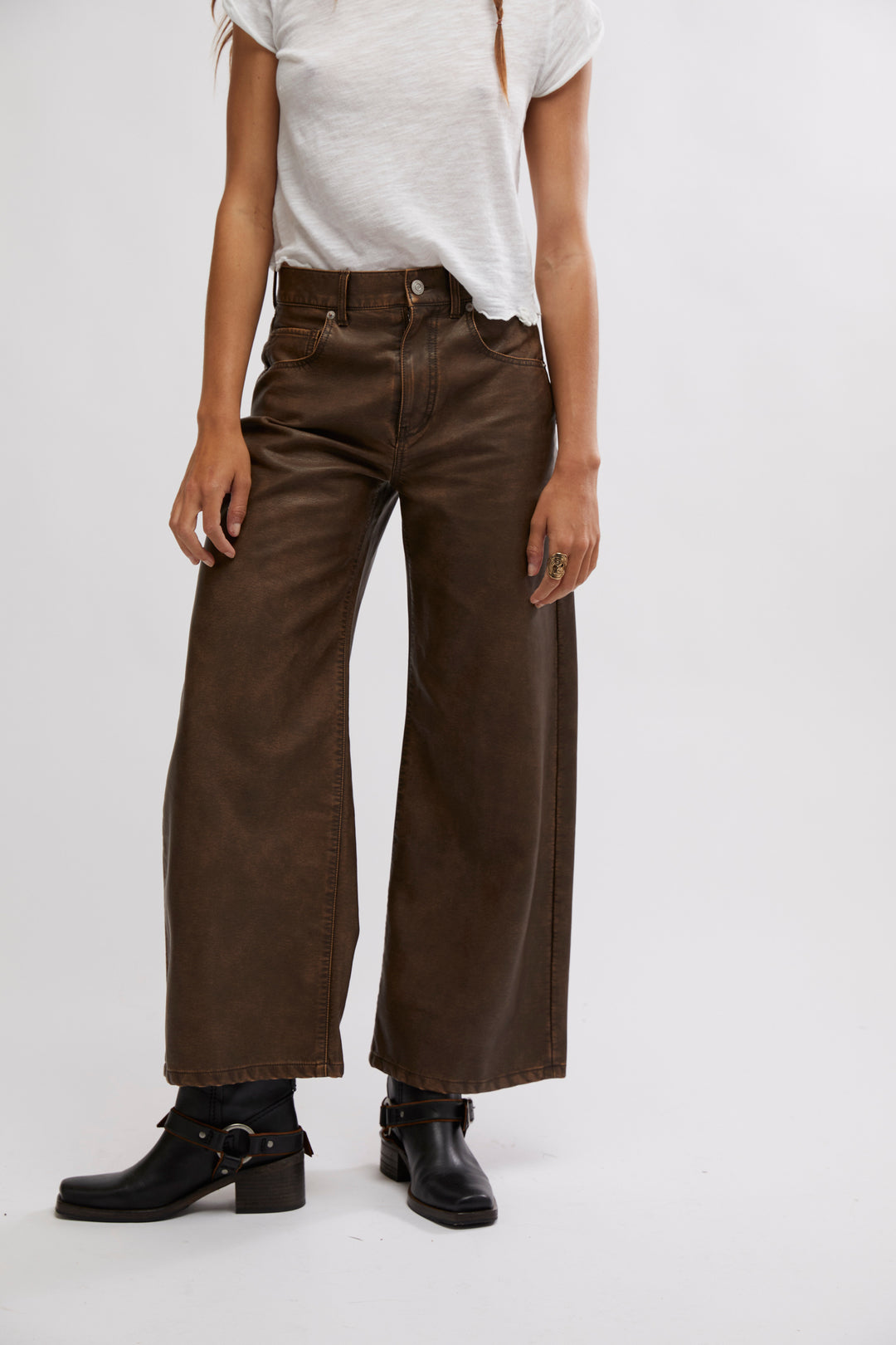 Free People Misha Vegan Pants