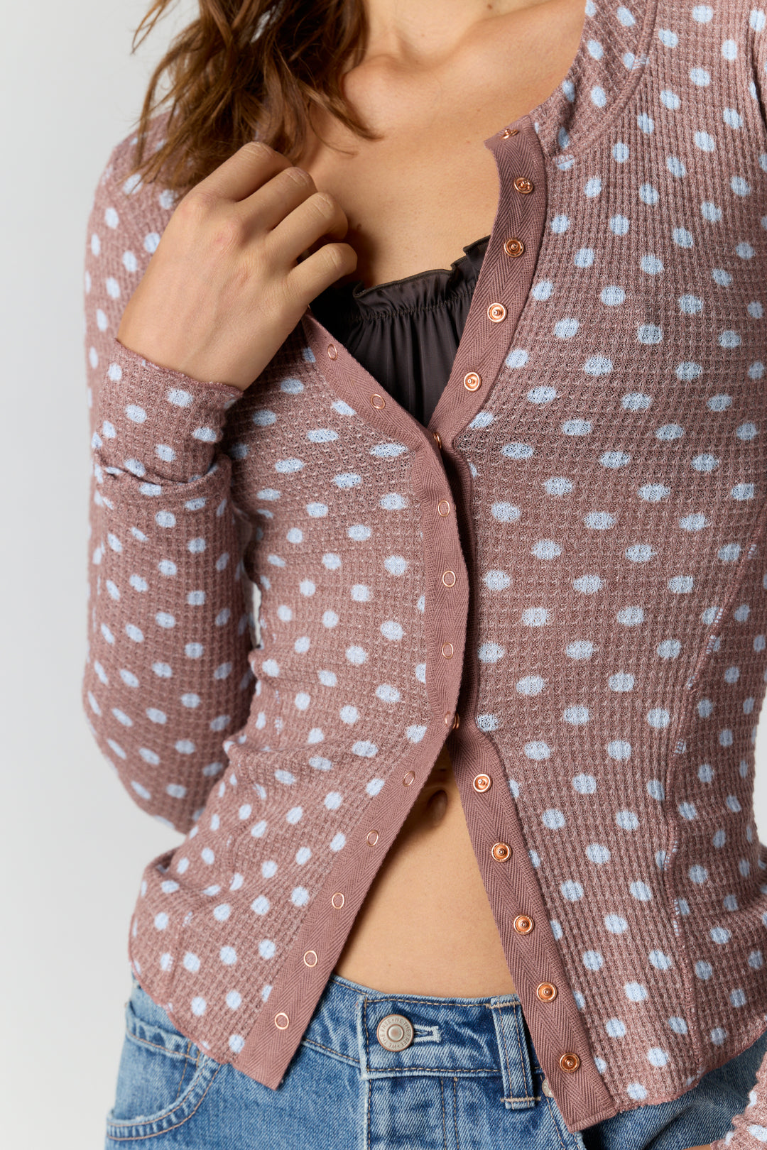 Free People Going Places Printed Cardi