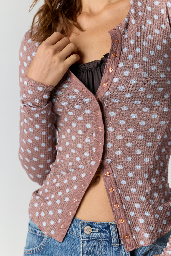 Free People Going Places Printed Cardi