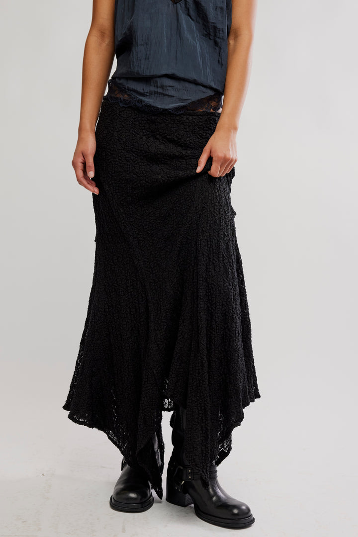 Free People Bella Lace Mermaid Skirt