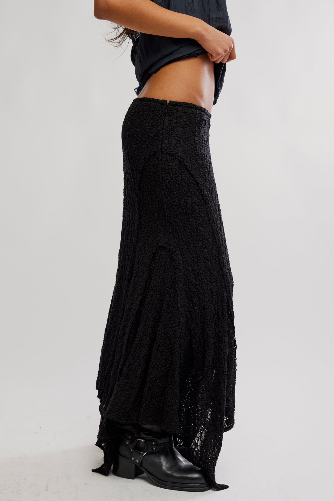 Free People Bella Lace Mermaid Skirt