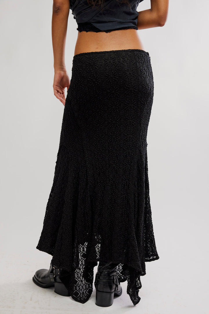 Free People Bella Lace Mermaid Skirt