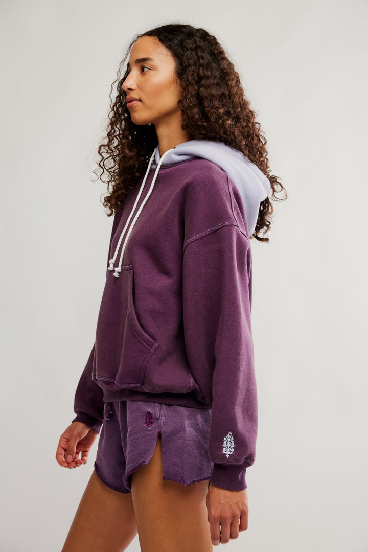 Free People Movement Final Call Colorblock Hoodie