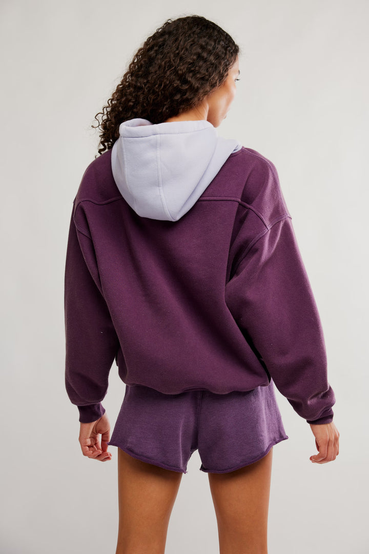 Free People Movement Final Call Colorblock Hoodie