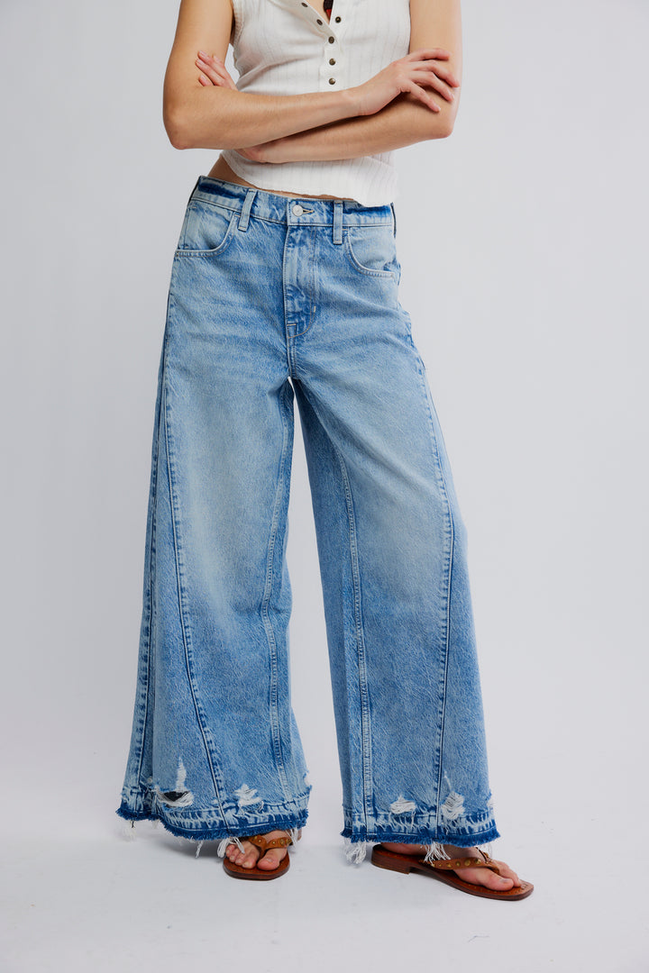 Free People Apollo Wide Leg Jean