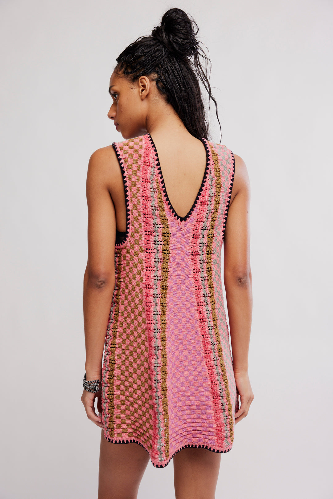 Free People Amalfi Twist Mini Dress