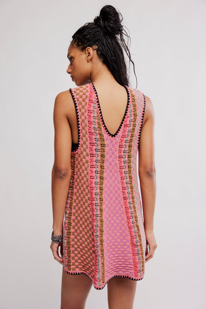Free People Amalfi Twist Mini Dress