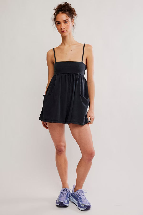 Free People Movement Hot Shot Strappy Romper