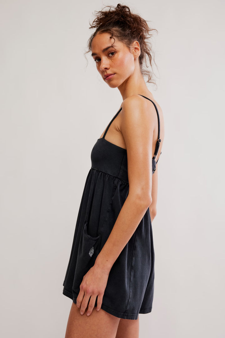 Free People Movement Hot Shot Strappy Romper