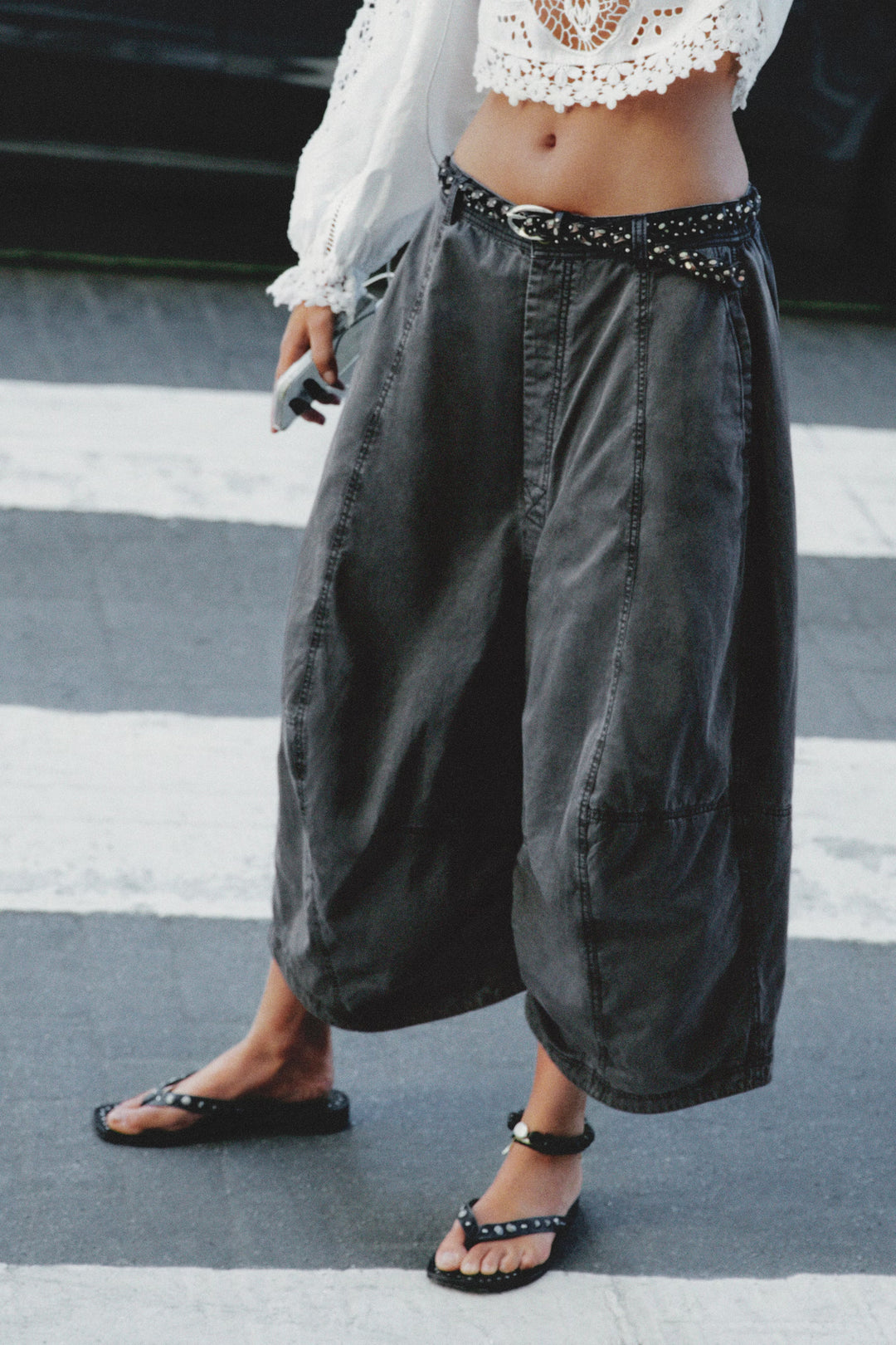 Free People Sola Stud Belt