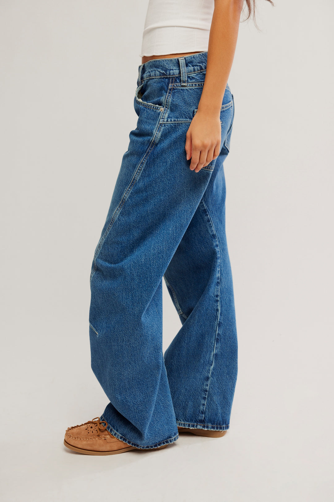 Free People Fable Twisted Seam Jean