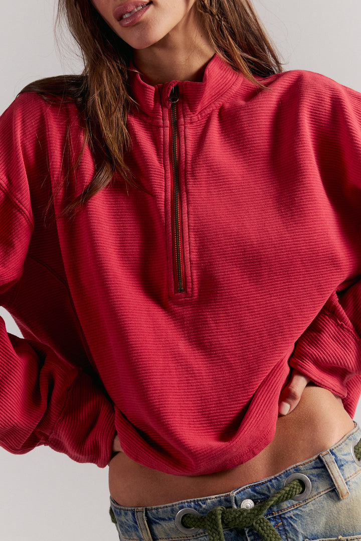 Free People Celeste Quarterzip